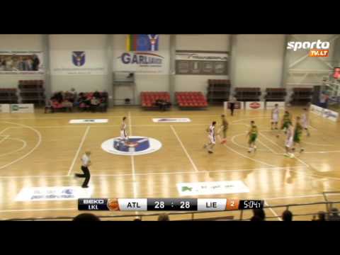 SportoTV.lt: LKL „LSU-Atletas" - „Lietkabelis" 2014-02-01