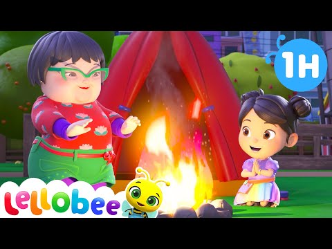 Ella's Campfire Sing-A-Long | Nursery Rhymes & Kids Songs | Sing Along Songs for Kids