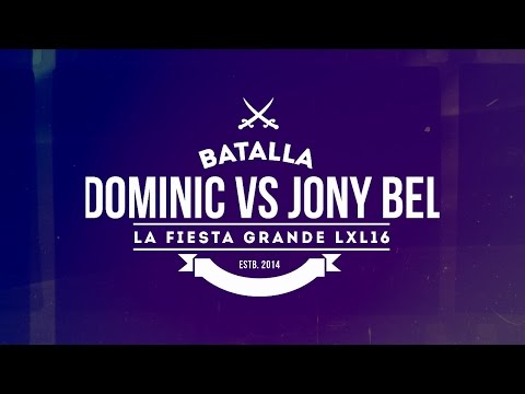 Dominic vs Jony Beltran