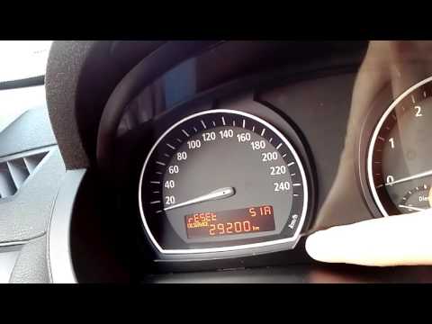 BMW — Сброс сервисного интервала X3 E83
