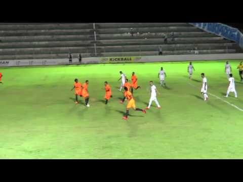 Diego Luiz em cobrança de pênalti faz 1 a 0 Formiga x Mamoré