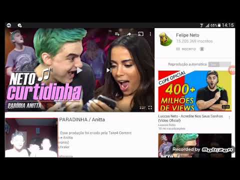 react de curtidinha felipe neto