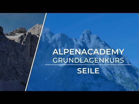 SEILE - Seildurchmesser, Seillänge, Seilarten erklärt | Klettern Grundlagenkurs