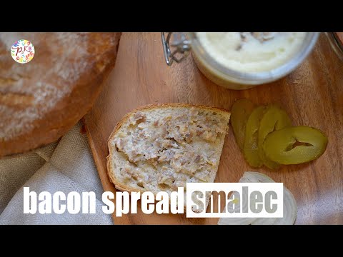 BACON SPREAD SMALEC video recipe - Polish cooking.