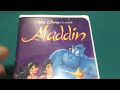 First Aladdin VHS Anniversary October 1 2022