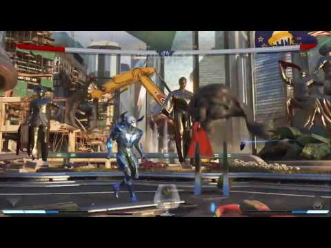 Injustice 2 Beta - REO (Batman) VS Zyphox (Blue Beetle)