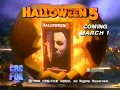 Halloween 5 The Revenge Of Michael Myers VHS Release Ad 1989