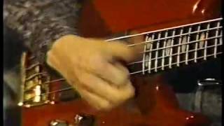 Tim Landers slap bass solo with Tom Scott band - 1990