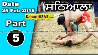Sathiala (Amirtsar)  Kabaddi Tournament 25 Feb 2015 Part 1 by Kabaddi365.com