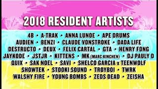 Drais Beachclub 2018 Resident Artists for This Summer