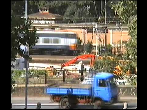 E655 blu/grigio con carri Gabs - Monza 22/09/2004