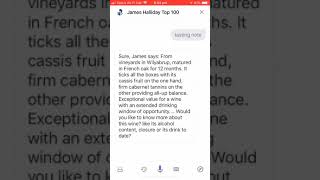 Talk To James Halliday's Top 100 on Apple iOS 2020