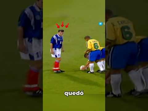 El disparo de Roberto Carlos que desafió la física #futbol #ronaldo #messi #neymar #cr7