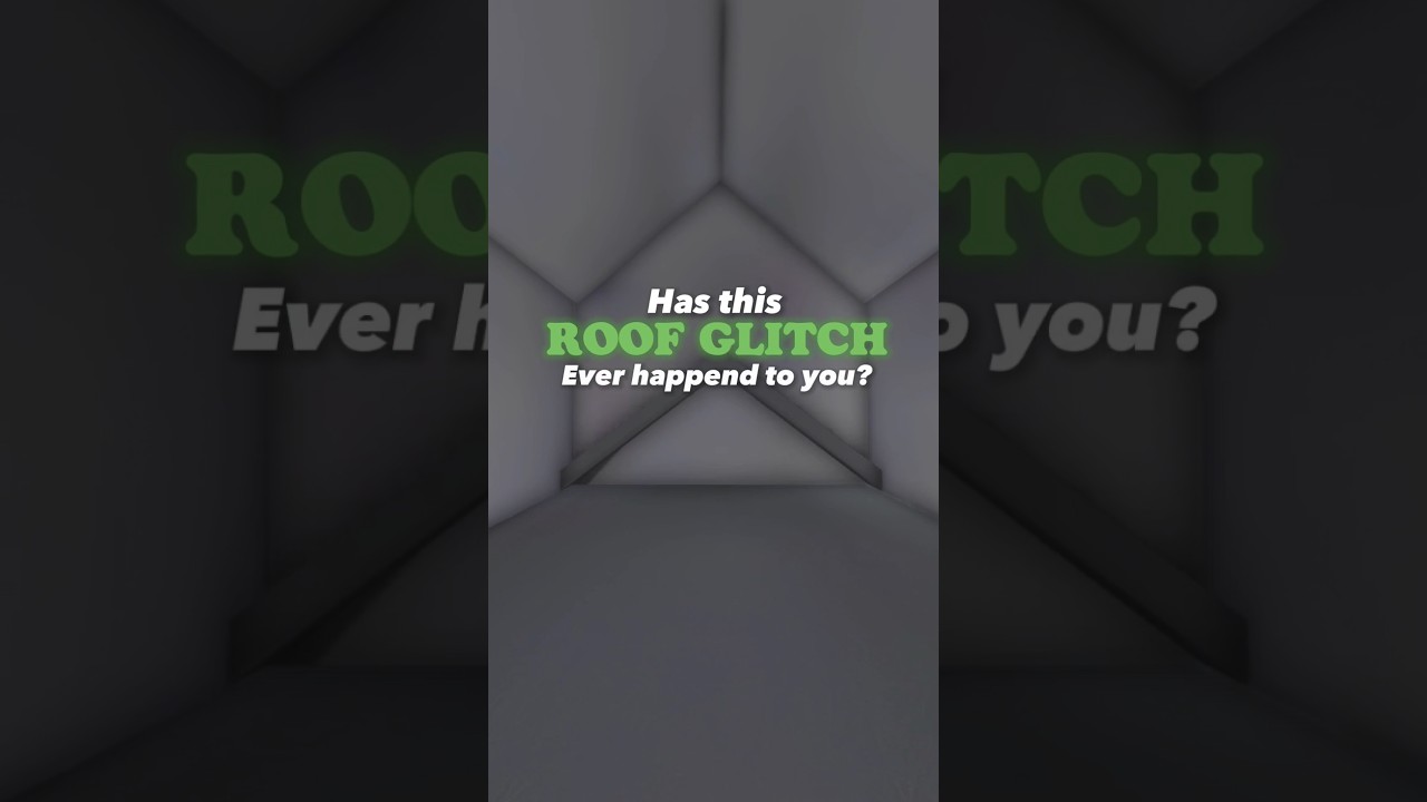 How to fix this annoying #bloxburg glitch