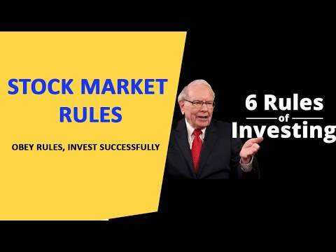 Master the Six Basic Rules of Investing | Warren Buffet’s 6 Rules Of Investing  | Rules of Investing