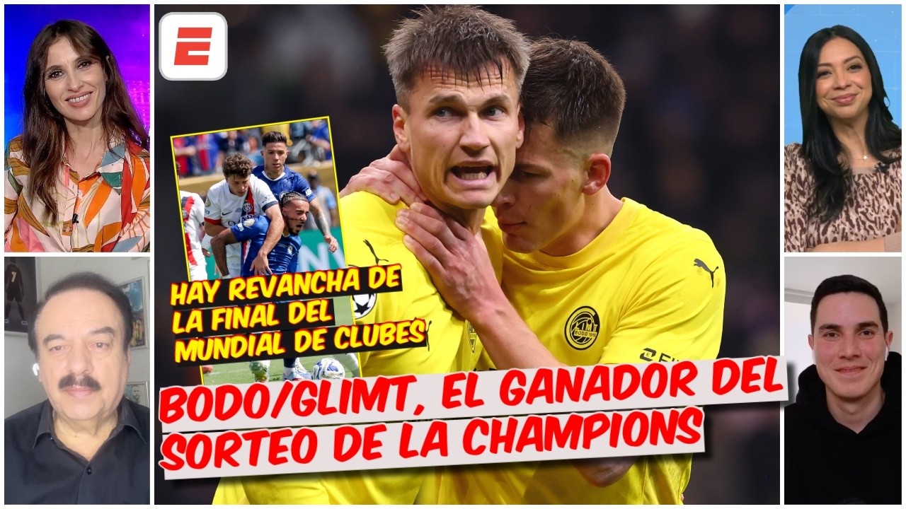 Bodo/Glimt GANÓ el SORTEO de la CHAMPIONS pero ARSENAL le QUITARÁ EL SUEÑO en cuartos | Exclusivos
