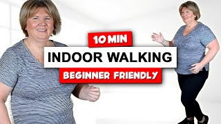 Plus Size Beginner Walking Workout At Home – No Equipment, Low Impact 👟🏠