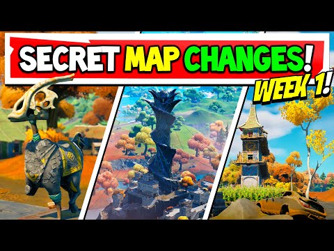 Fortnite Season 6 | SECRET MAP CHANGES | Everything That Changed! Week 1 (Xbox, PS5, PC, Mobile)