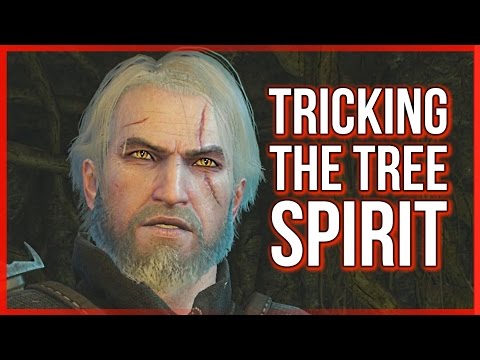 Witcher 3 ► Tricking the Tree Spirit on the Whispering Hillock - Ghost in the Tree