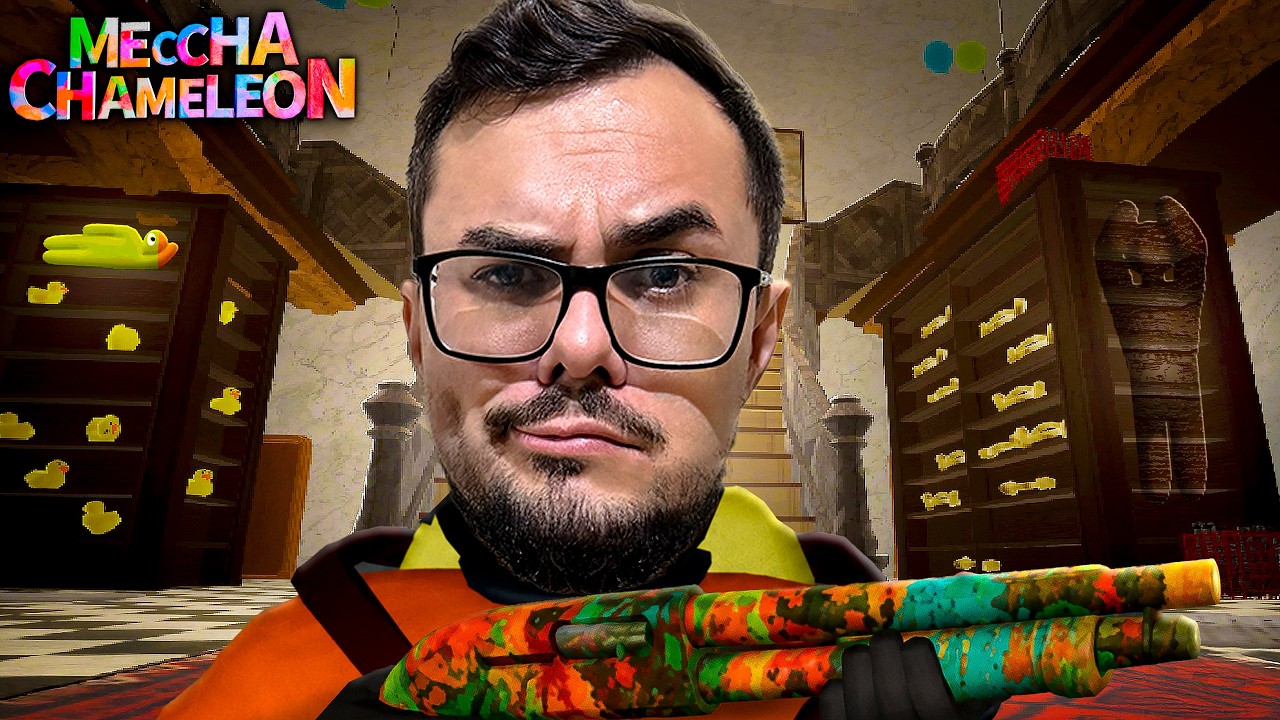 JOGUEI CONTRA 24 PESSOAS NO MAPA DO LETHAL COMPANY - MECCHA CHAMELEON