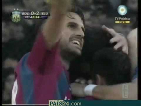 Boca 1-2 San Lorenzo Apertura 2010