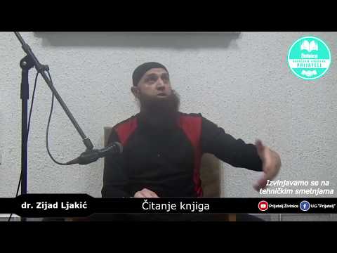 Čitanje knjiga - Dr. Zijad Ljakić