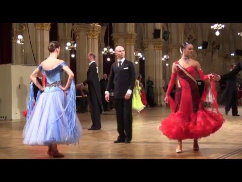 Vienna Dance Concourse 2016 - Senior 1 Standard Semi Final, all 5 dances WDSF 18 march