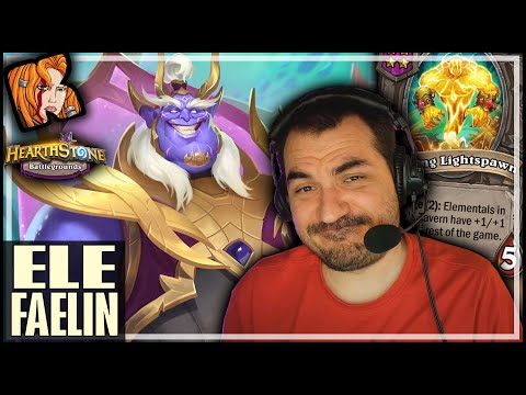 ELEMENTAL FAELIN IS NUTS! - Hearthstone Battlegrounds