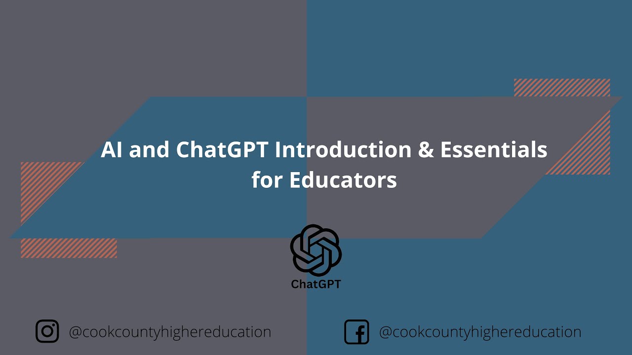 AI and ChatGPT Introduction & Essentials for Educators