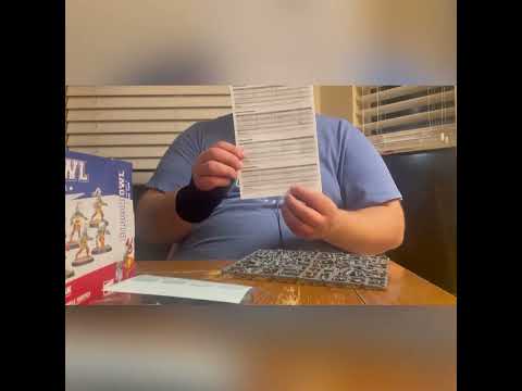 Amazon Blood Bowl Team unboxing part 1