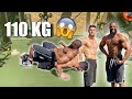 SOLLEVO I BODYBUILDERS PIU' GROSSI DI DUBAI