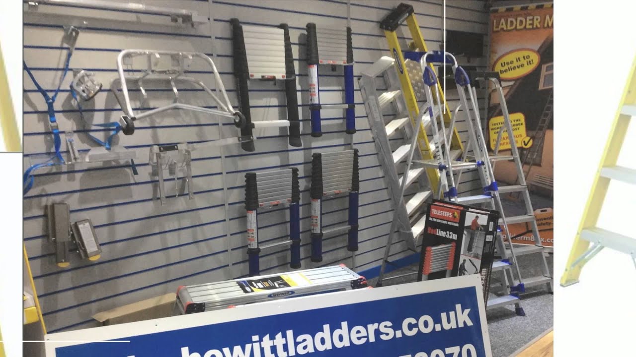Watch video Fibreglass step ladders Now Fibreglass step ladders