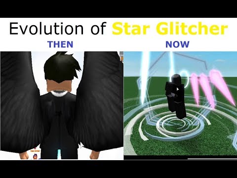 Evolution of Star Glitcher in Script Showcases | Star Glitcher Evolution | ROBLOX