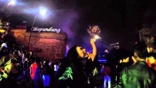 New Year's Eve at Teras Cikapundung Bandung