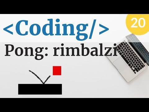 Coding: aggiungere un rimbalzo sul pad del Pong - #20
