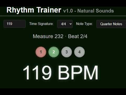Metronome 119 BPM