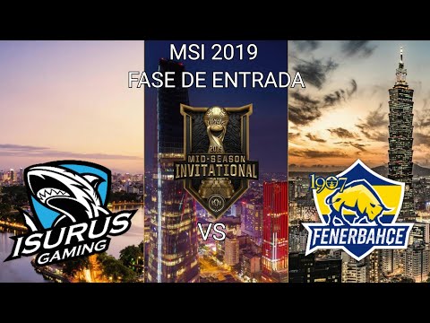 MSI 2019 Isurus Gaming vs Fenerbahçe HIGHLIGHTS do Jogo 8.