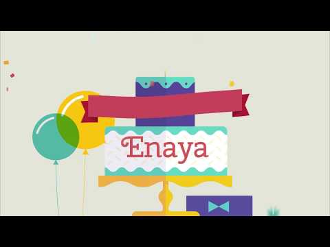 Enaya Birthday
