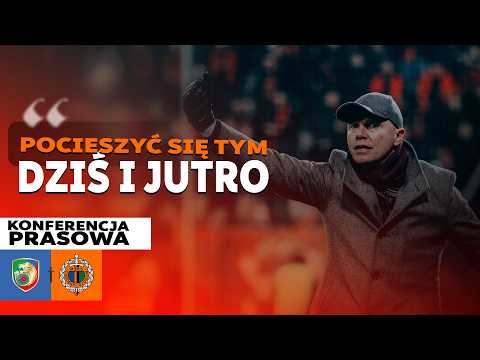 Konferencja prasowa po meczu Miedź Legnica - Chrobry Głogów
