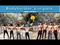 Brown Munde in park || Bodybuilder’s || Rajakhan