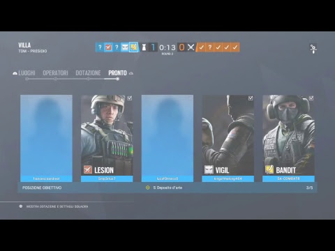 GRIM SKY Rainbow six siege 10 classifacate sclero