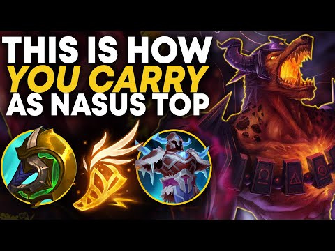 This is How You Astro Carry as Nasus Top Every Game! | Carnarius | League of Legends