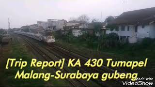 preview picture of video '[TRIP REPORT] Ka 430 Tumapel (Malang-Surabaya gubeng)'