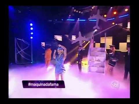 Máquina da Fama Fran Porto incorpora Britney Spears 16/11/2013-BAILARINAS DO SBT