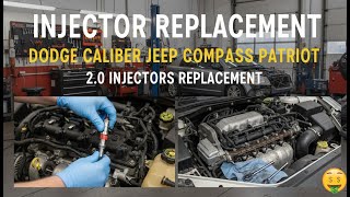 How to Replace Fuel Injectors on Dodge Caliber / Jeep Compass / Patriot 2.0L Engine