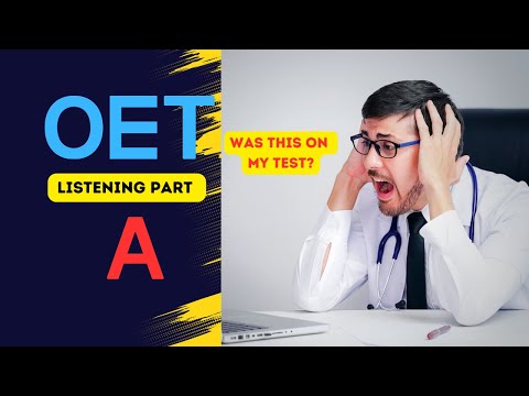 OET Listening Part A: Lisa Carr & Sandra Lock