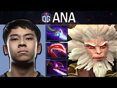 OG.ANA SMURF MONKEY KING WITH 23 KILLS & DESO - DOTA 2 PRO GAMEPLAY