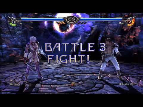 Soul Calibur V HYPE FIGHTS: IRM(Maxi) VS SAIYNE(IVY) M9