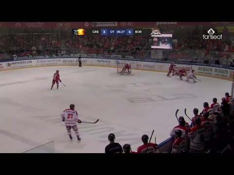 Faute non sifflée avant le but en or des Boxers de Bordeaux contre Grenoble