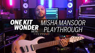 Video thumbnail for One Kit Wonder: Metal - Misha Mansoor Playthrough by GetGood Drums
